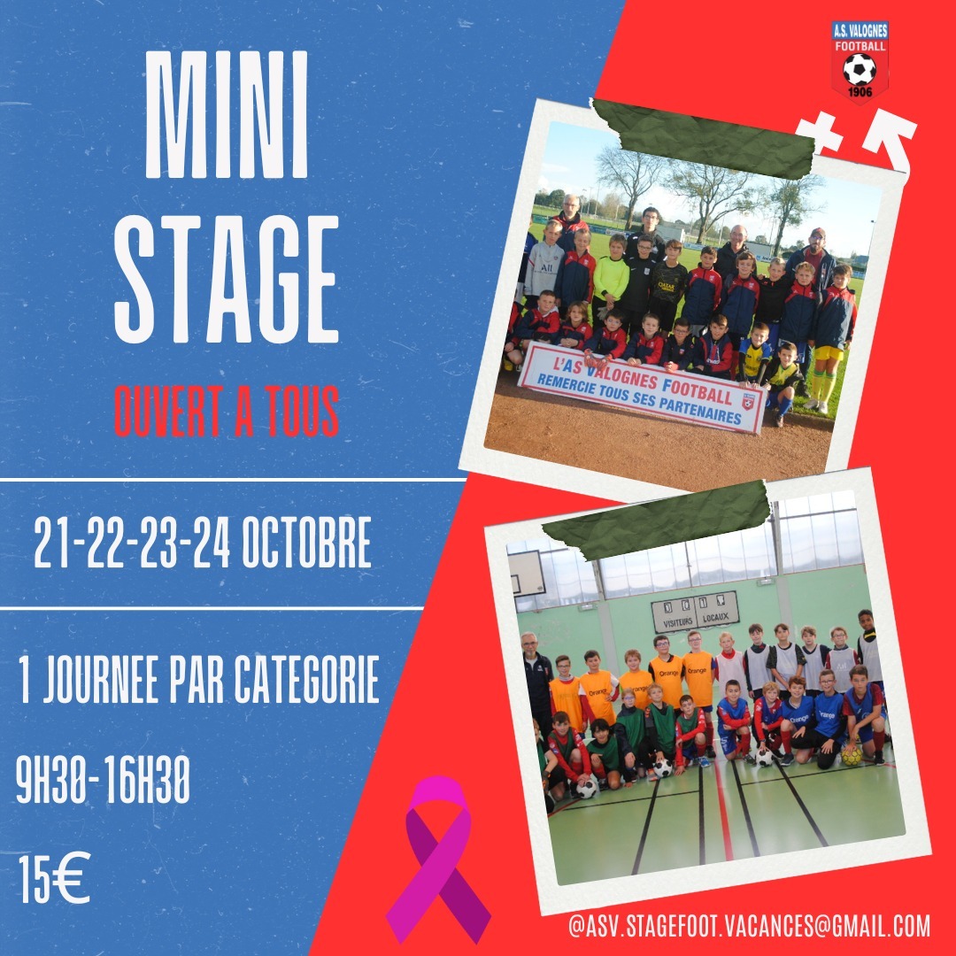 Mini stage vacances