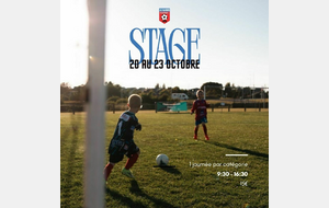 STAGE OCTOBRE