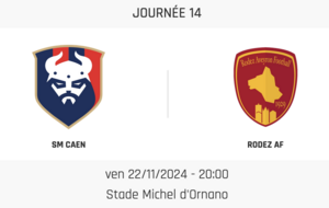 SM Caen - Rodez AZ