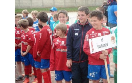 Nos U11 aux 110 ans du CS Carentan