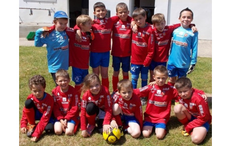 Les U9 au tournoi de Saint-Pierre Eglise
