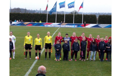 Nos petites féminines à l'Elite UEFA U17F