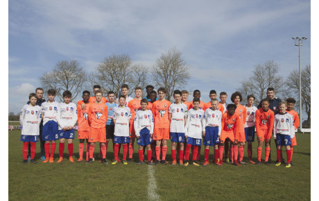 Un beau souvenir de foot pour nos U15