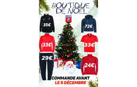 LA BOUTIQUE DE NOËL OUVERTE !