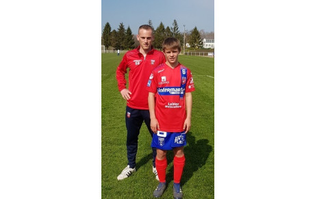 Mathys retenu en stage régional U14