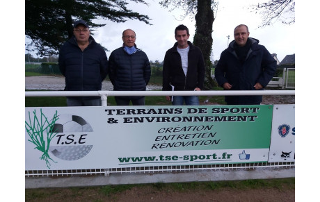 TSE, Terrain de Sport &amp; Environnement nouveau partenaire du club !