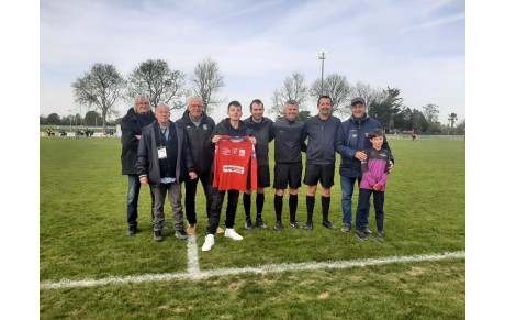 Un beau moment de partage vécu au stade Pillet