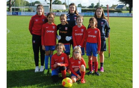 Reprise des féminines de l'école de foot