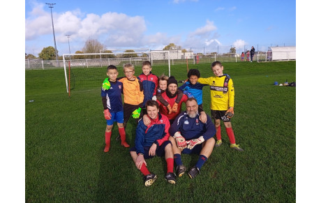 Un entrainement de (futurs) champions pour les gardiens U11 !