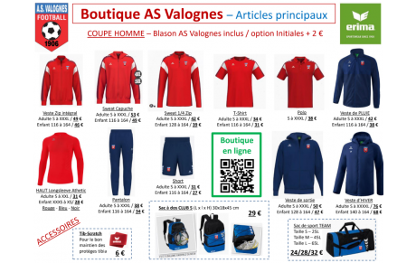 Boutique en ligne