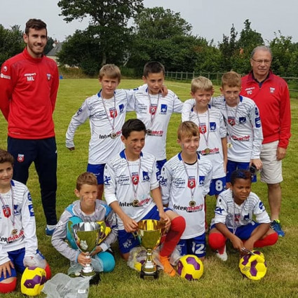 U 13 Vainqueur à Marchésieux 30 juin2018